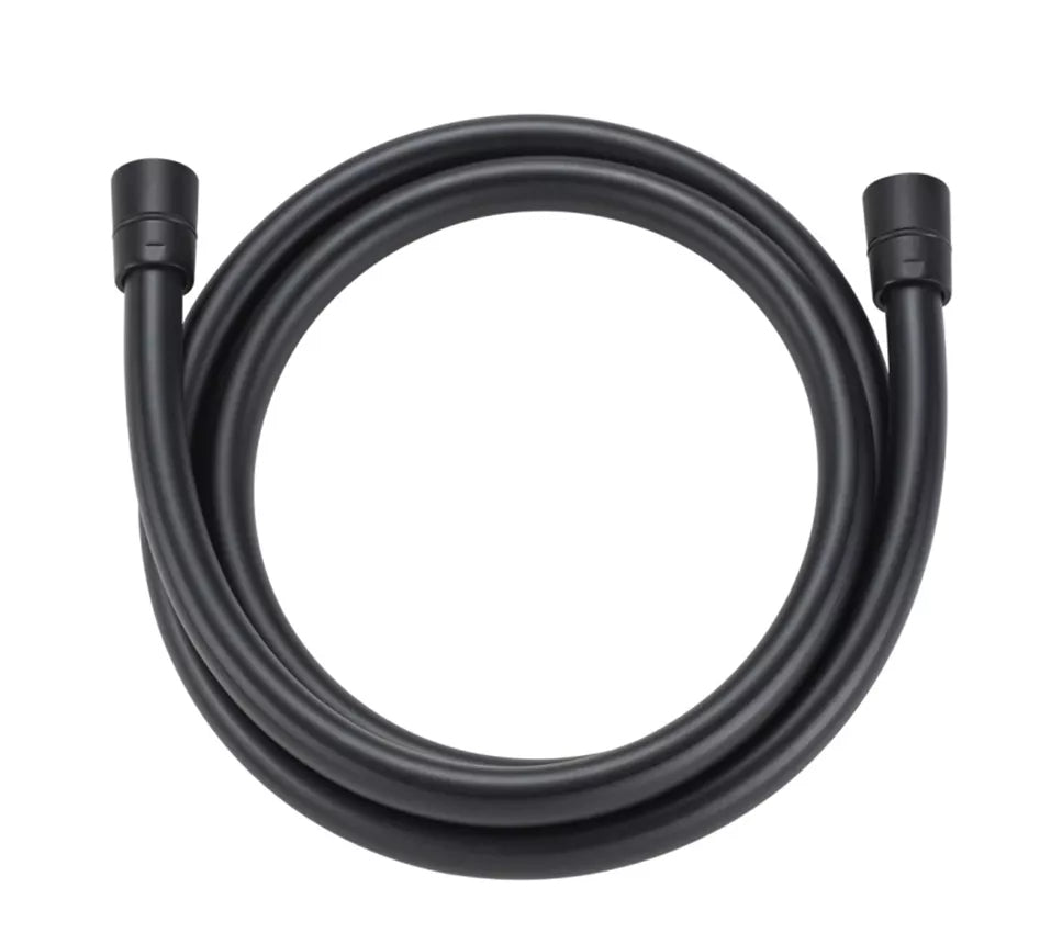 Diaqua Brauseschlauch – 180 cm, PVC (Kunststoff), Anschluss 1/2", Schwarz