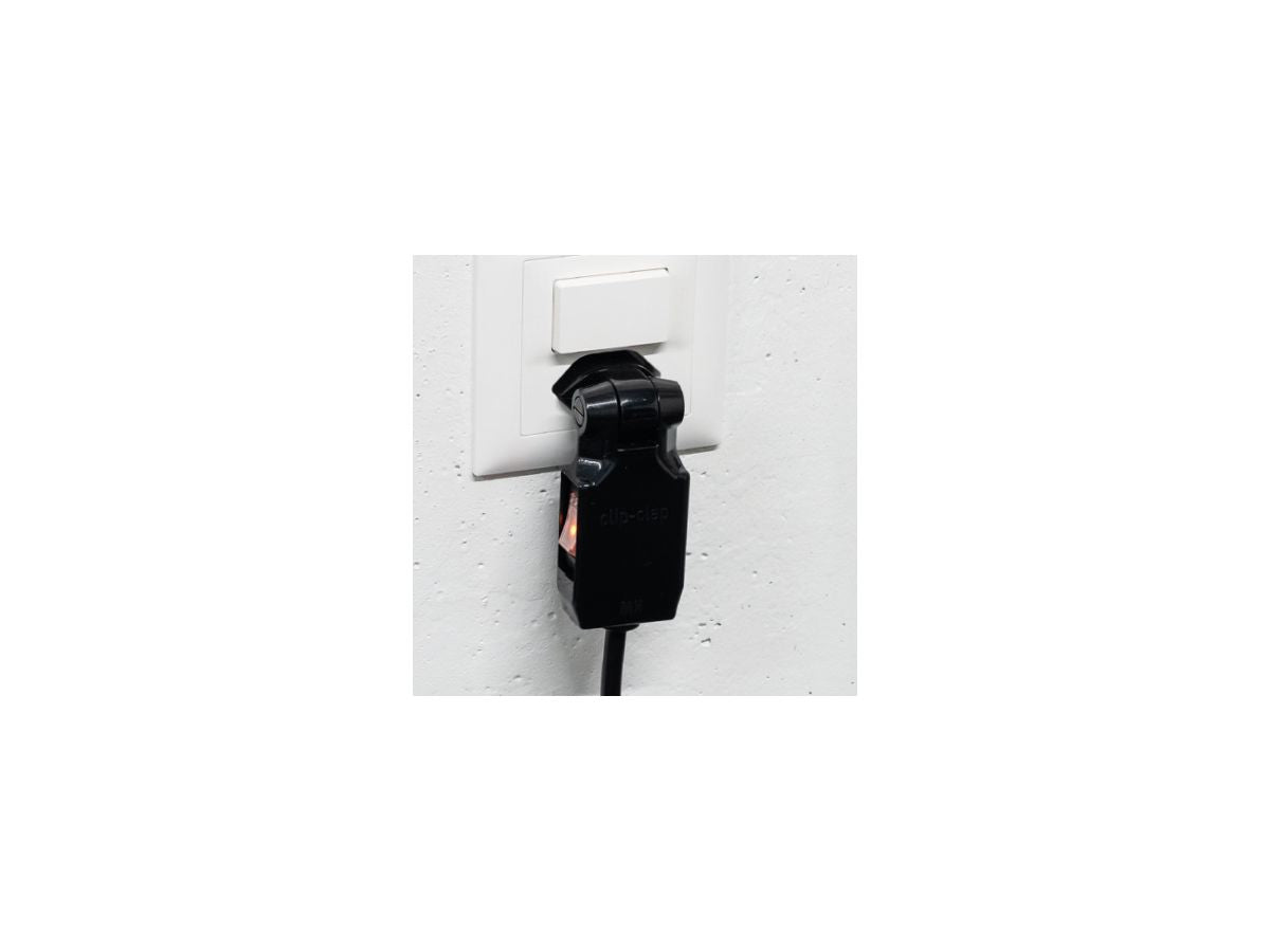 Max Hauri AG Max Hauri Steckdosenleiste – 3×T13, 2 m Kabel, Schalter, drehbar 130°, IP20