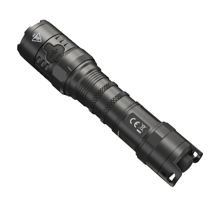 Nitecore Taschenlampe P23i – 3000 lm, 470 m, IP68, 5000 mAh Akku, USB-aufladbar – Schwarz