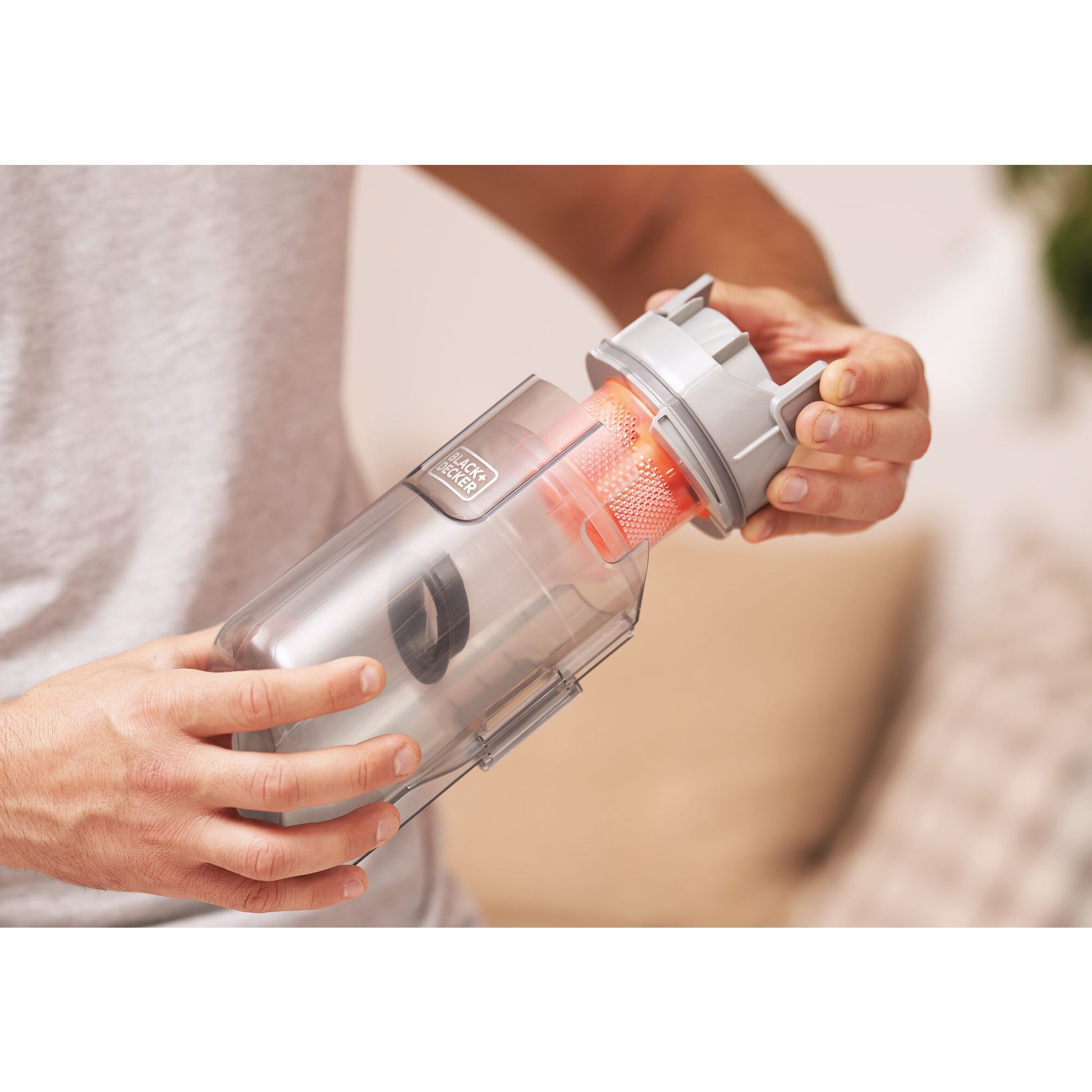 Black & Decker BLACK+DECKER Stielsauger BHFEA18D1-QW – 2000 mAh, 0,5 l, Akkubetrieb, 2 Stufen