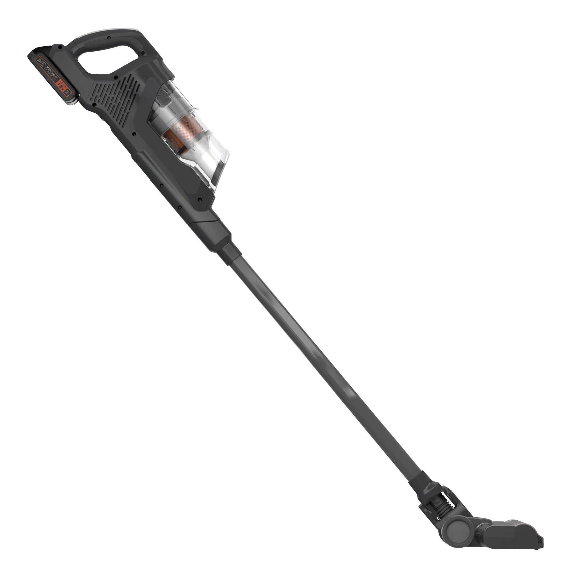 Black & Decker BLACK+DECKER Stielsauger BHFEA18D1-QW – 2000 mAh, 0,5 l, Akkubetrieb, 2 Stufen