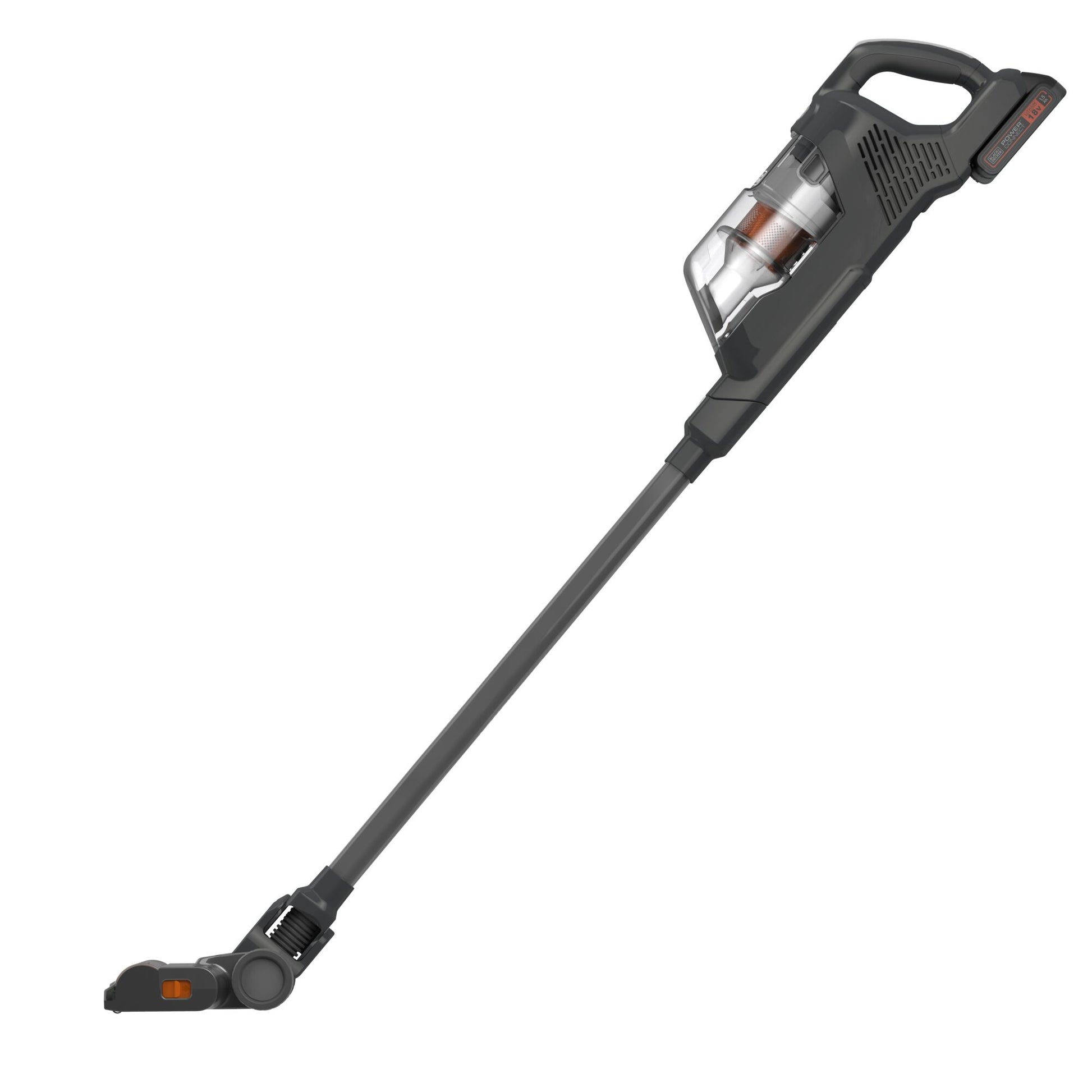 Black & Decker BLACK+DECKER Stielsauger BHFEA18D1-QW – 2000 mAh, 0,5 l, Akkubetrieb, 2 Stufen