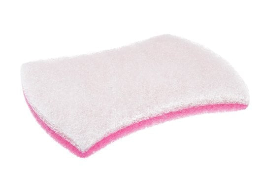 3M Spezialschwamm – Kunststoff, für Glas, 13,5 × 1,8 × 18,9 cm, Pink, 1 Stk.