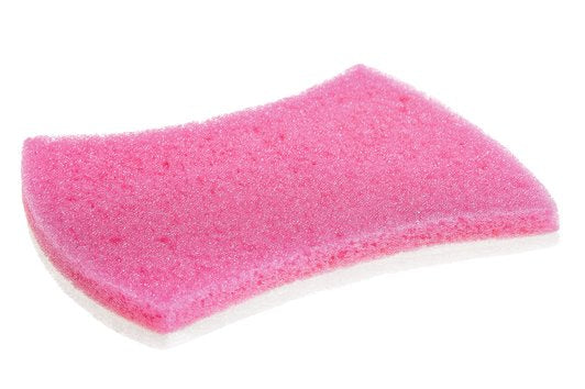 3M Spezialschwamm – Kunststoff, für Glas, 13,5 × 1,8 × 18,9 cm, Pink, 1 Stk.