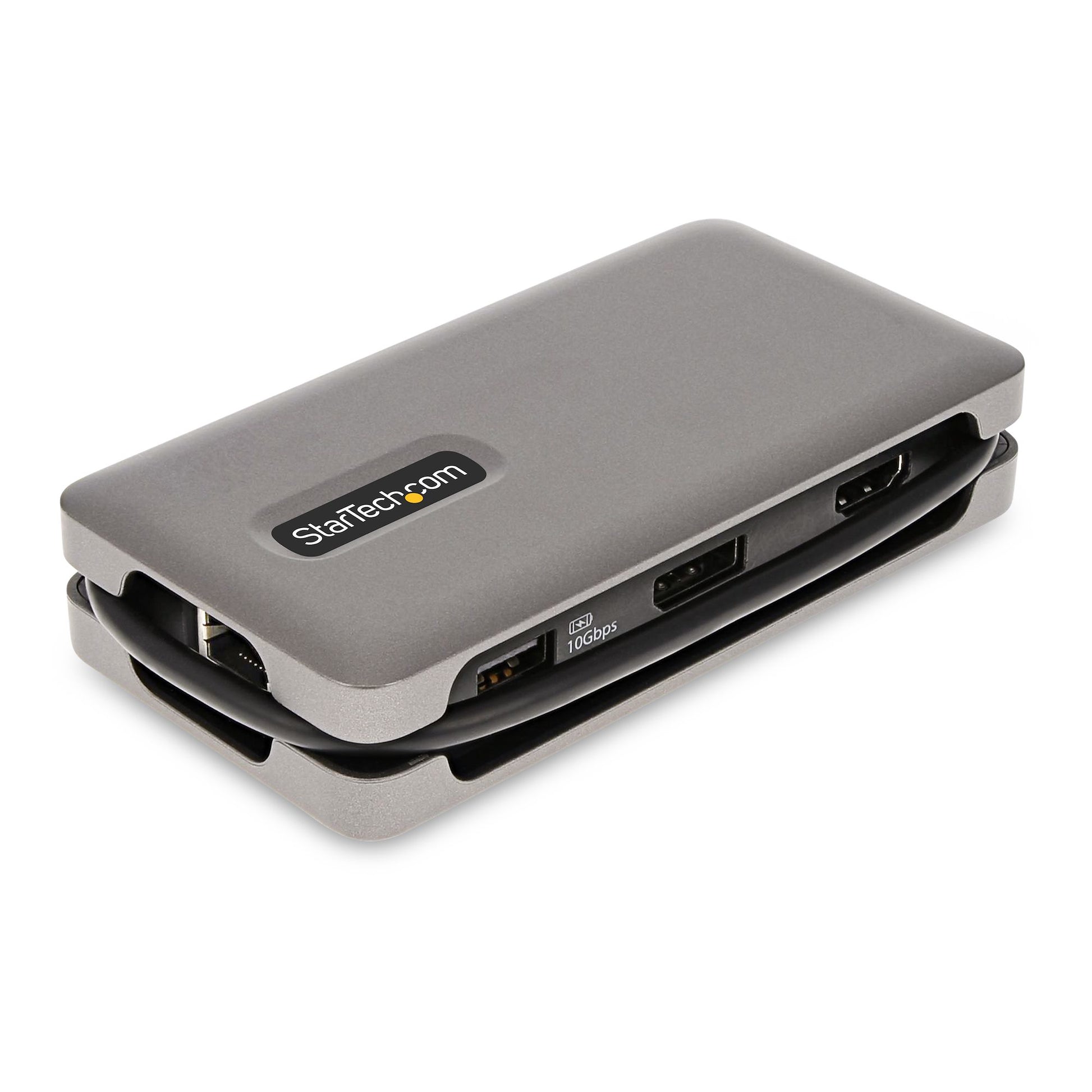 StarTech.com Multiport-Adapter – USB-C, 1× DP, 1× HDMI, 2× USB-A, 2× USB-C, 100 W PD, GbE