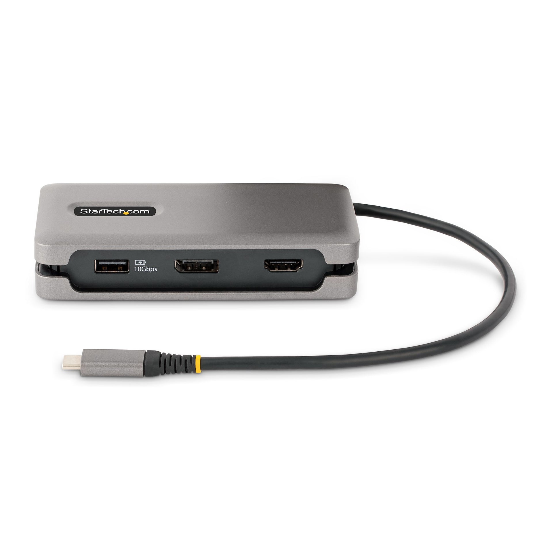 StarTech.com Multiport-Adapter – USB-C, 1× DP, 1× HDMI, 2× USB-A, 2× USB-C, 100 W PD, GbE