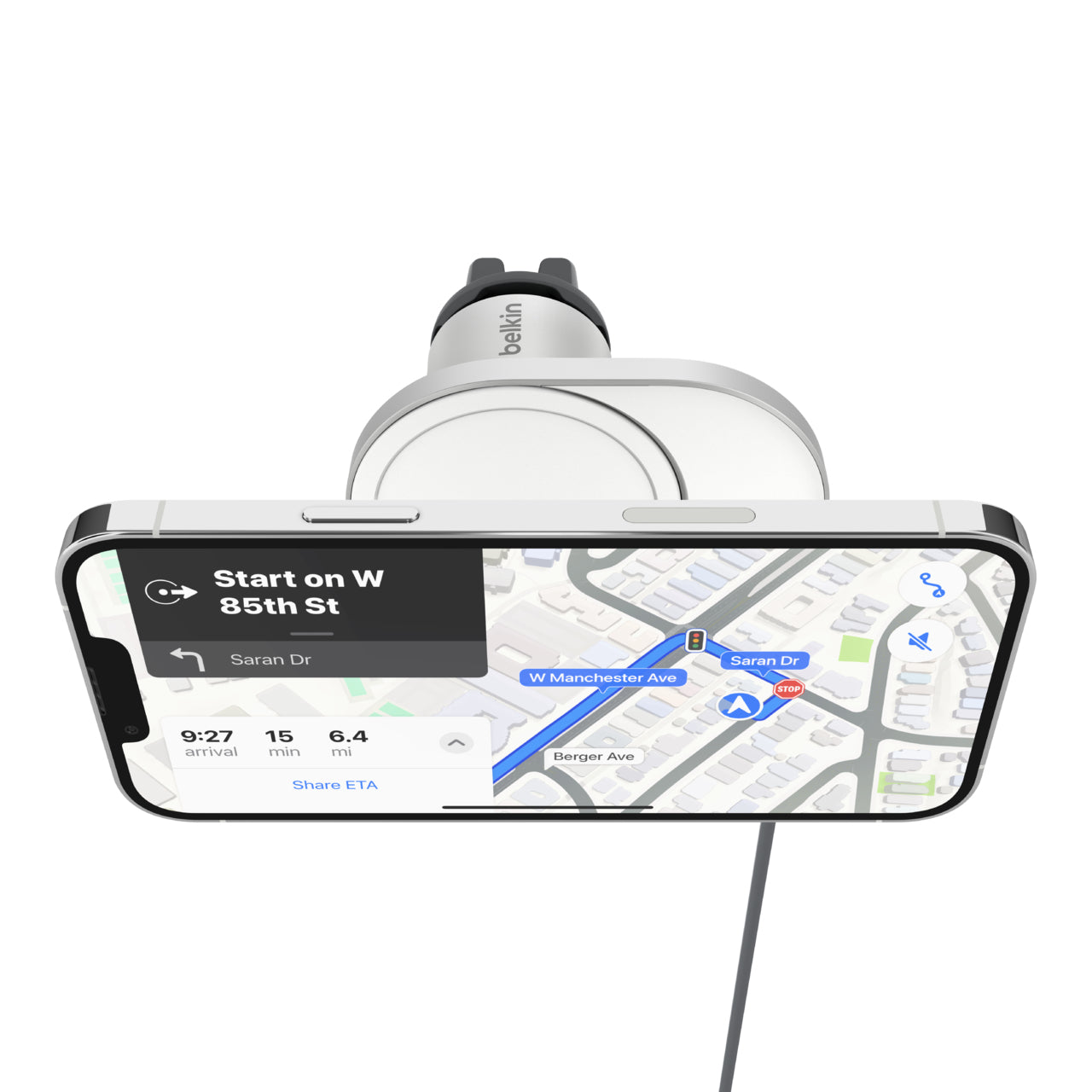Belkin BoostCharge Qi-Ladegerät – 15 W, Qi, magnetisch