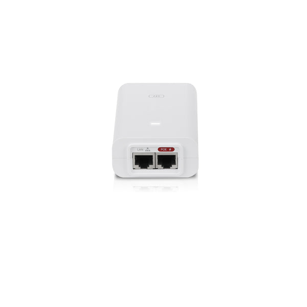 Ubiquiti POE-24-24W-G-WH PoE-Injektor 24 W – Gigabit Ethernet, RJ-45×2, 24 V – weiss