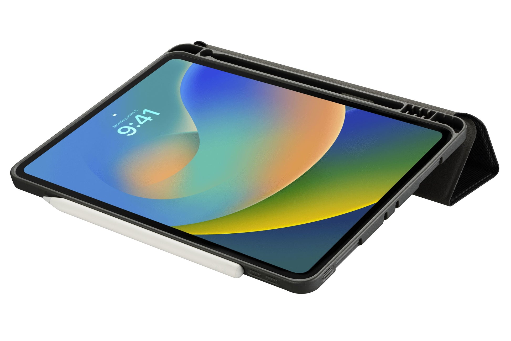 Cellularline Folio Case iPad Notebook-Schutzhülle – für Tablets bis 11", Stoßschutz, Kunstleder, Schwarz