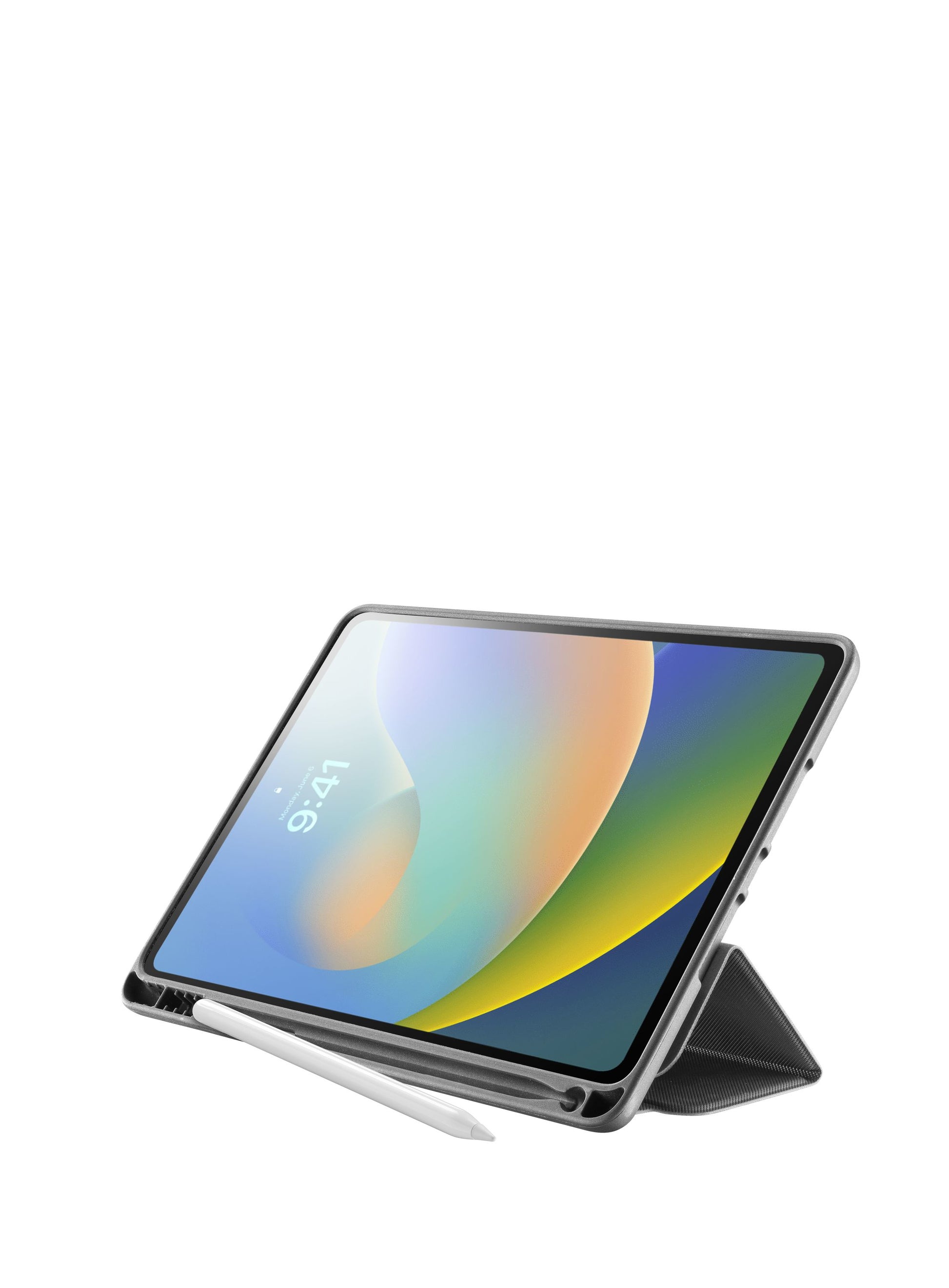 Cellularline Folio Case iPad Notebook-Schutzhülle – für Tablets bis 11", Stoßschutz, Kunstleder, Schwarz