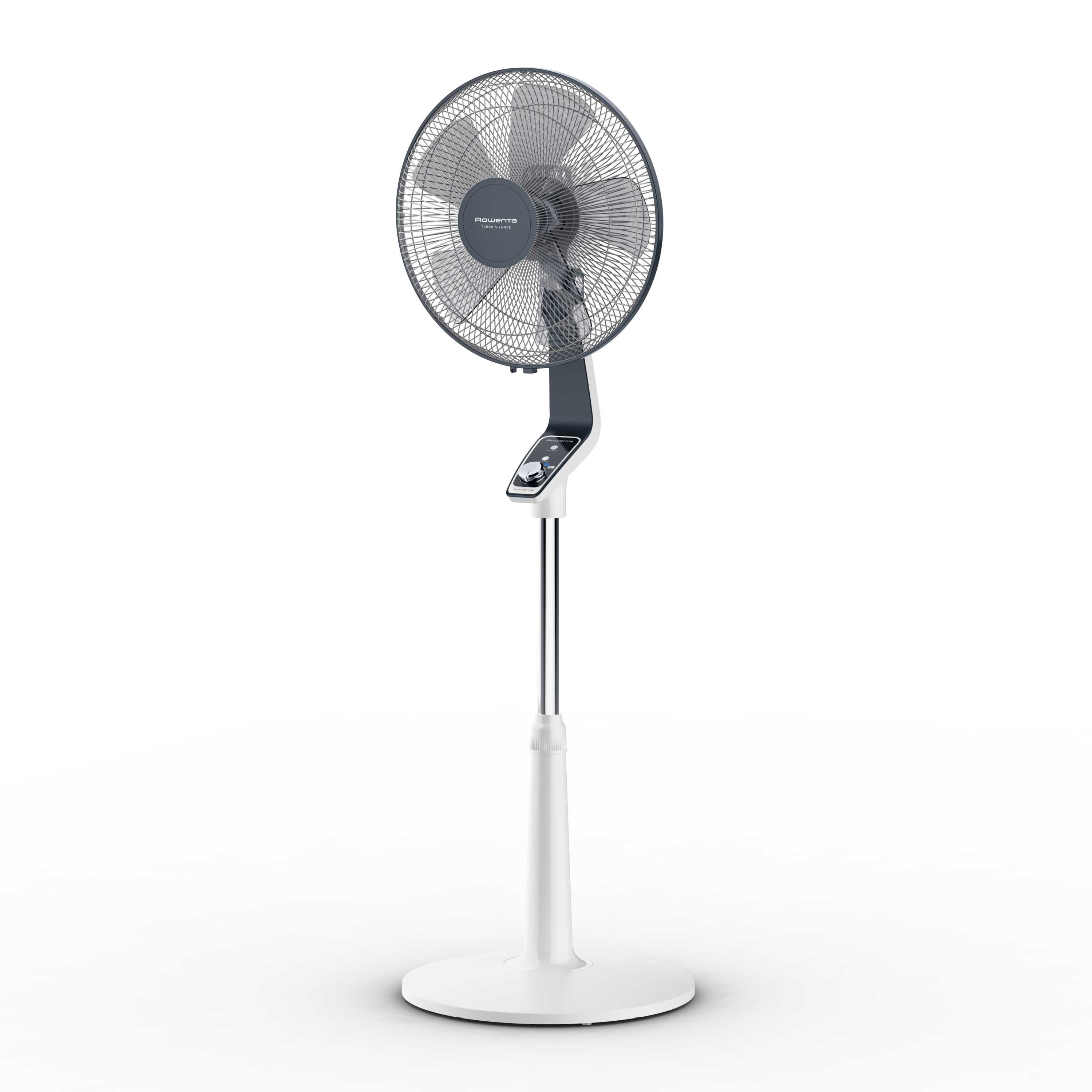 Rowenta Turbo Silence Standventilator VU5645 – 45 cm, 4 Stufen, oszillierend, 45 dB, Weiss
