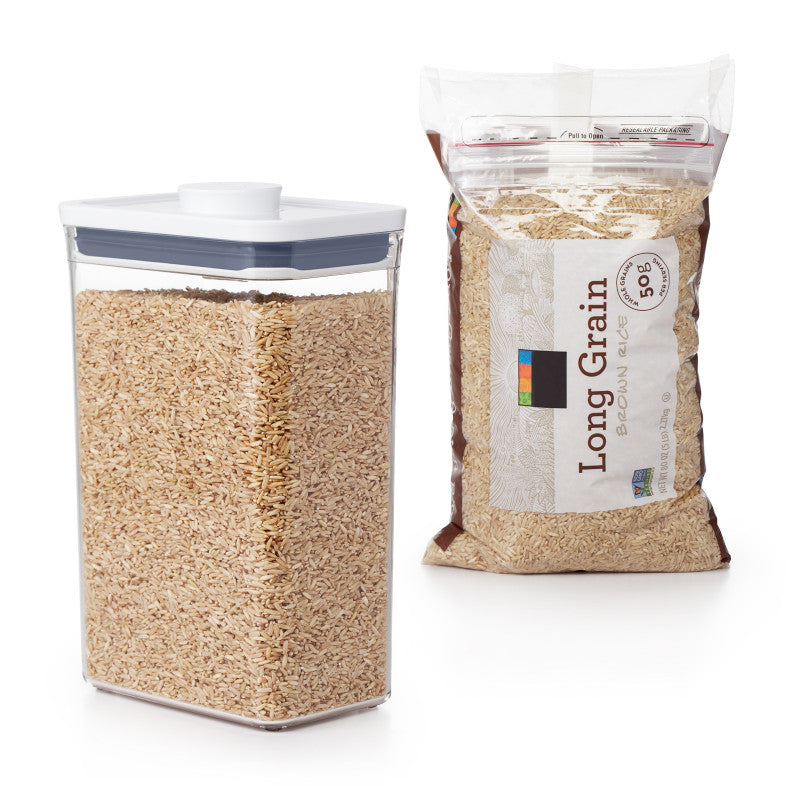 OXO Good Grips Pop – Vorratsdose 2,6 l, 16 × 10,5 × 24 cm, Kunststoff, Transparent