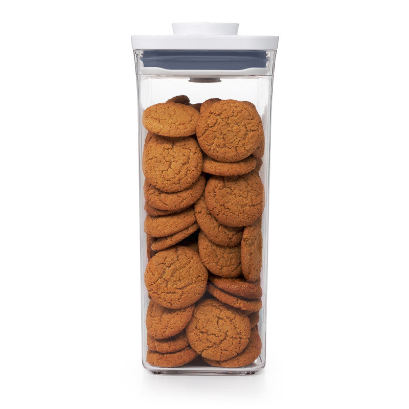OXO Good Grips Pop – Vorratsdose 2,6 l, 16 × 10,5 × 24 cm, Kunststoff, Transparent