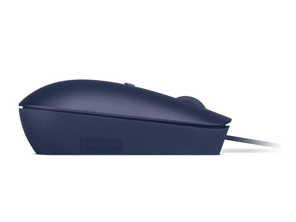Lenovo GY51D20878 – Maus – Kabelgebunden (USB-C), 2400 DPI, beidhändig, Blau