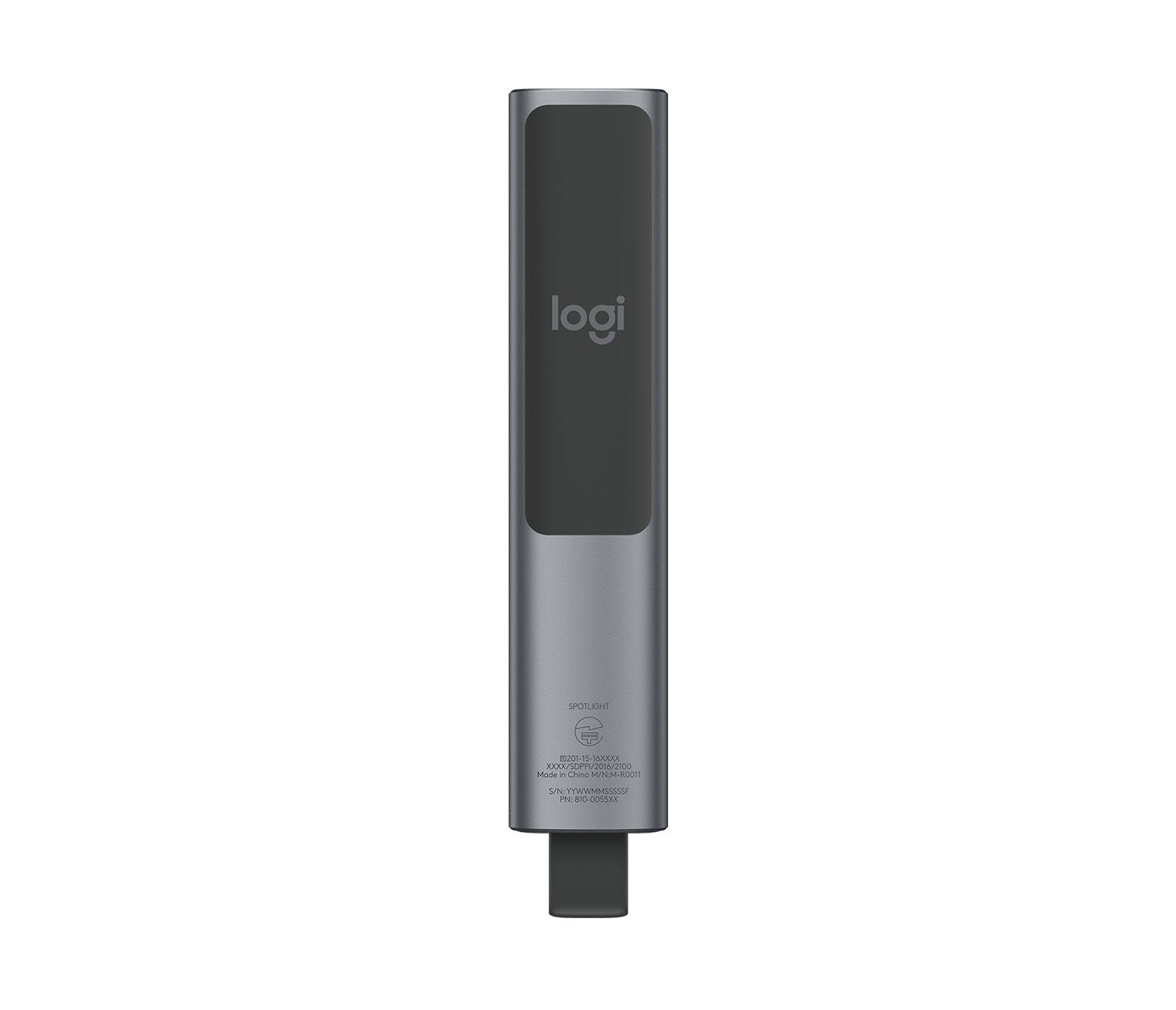 Logitech Spotlight Plus Remote B2B – Presenter – Hervorheben, Bluetooth, 2,4 GHz, Reichweite 30 m