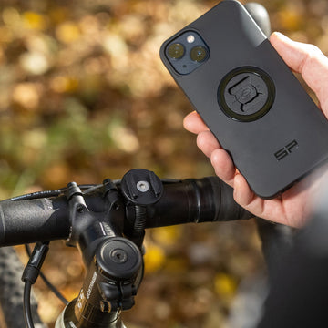 SP Connect Micro Bike Mount – Fahrrad-/Motorrad-Halterung – Lenker, Klemmhalterung – für Smartphones – Schwarz