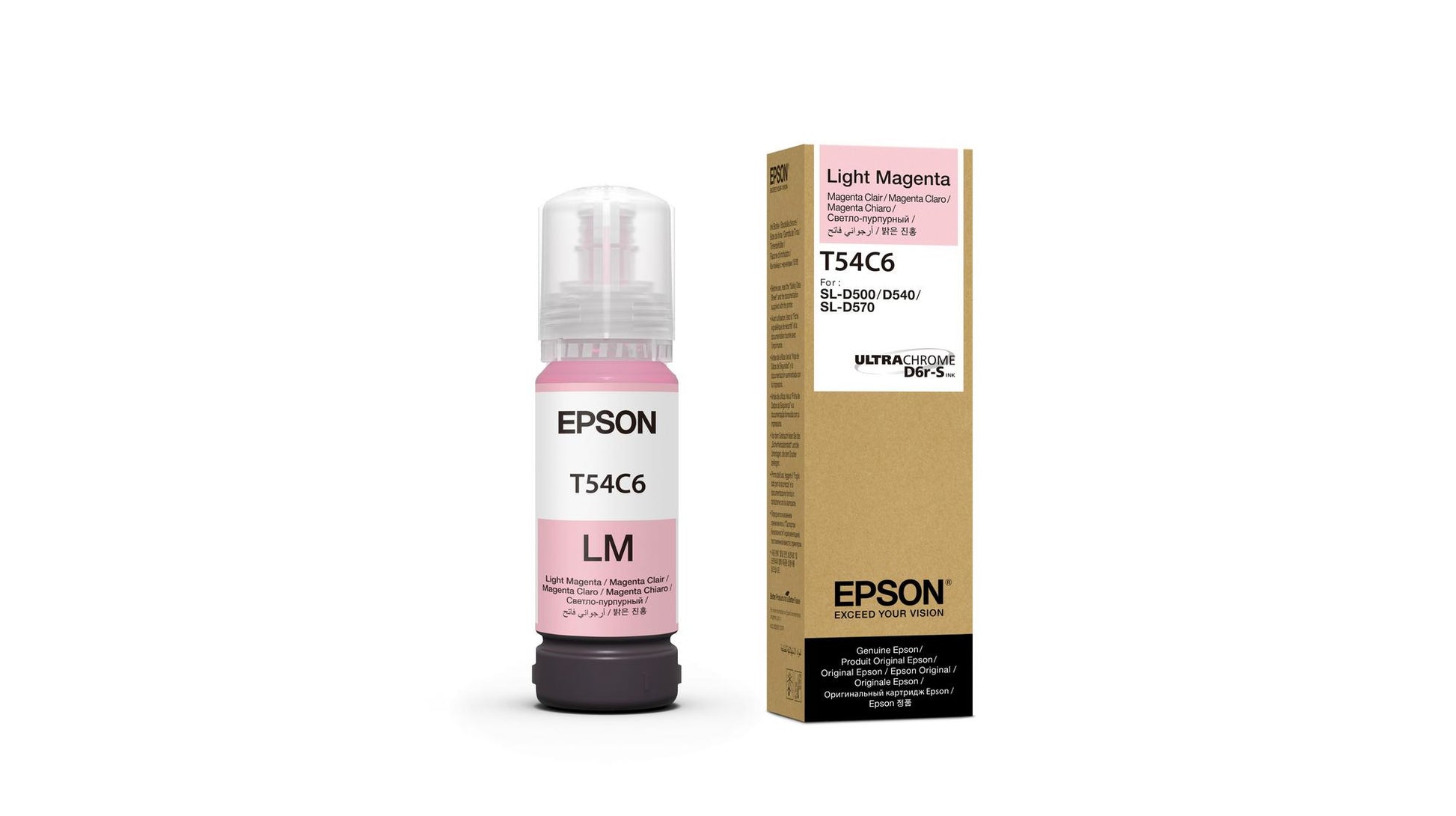 Epson C13T54C620 Helle Magenta Tintenpatrone (Kompatibel) – 70 ml – für SureLab SL-D500