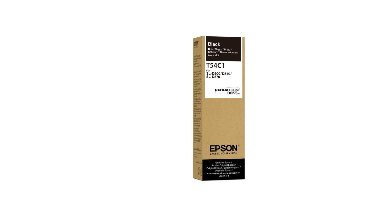 Epson C13T54C120 Schwarz Tintenpatrone (Original) – 70 ml – für Epson SureLab SL-D500