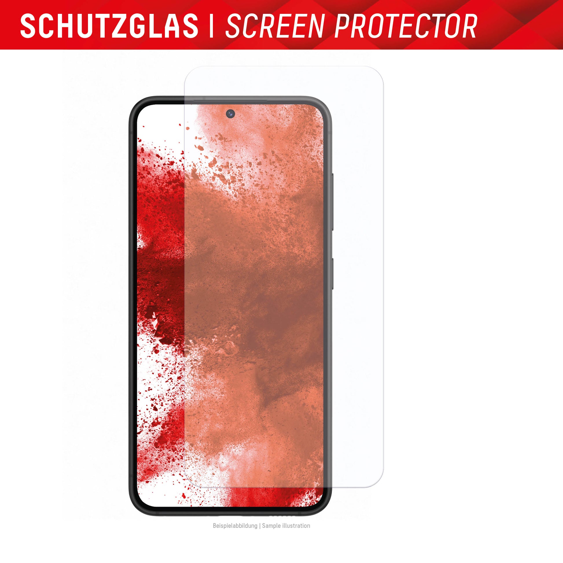 Displex Displayschutz (Panzerglas), 10H – für Galaxy S22+/S23+ – mit Applikator
