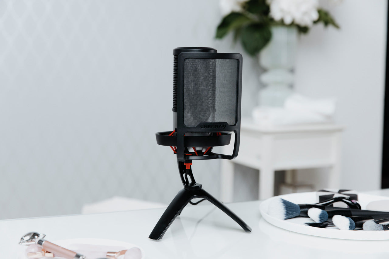 CHERRY Pop-Filter – für UM 9.0 PRO RGB/UM 6.0 ADVANCED/UM 3.0, Schwarz
