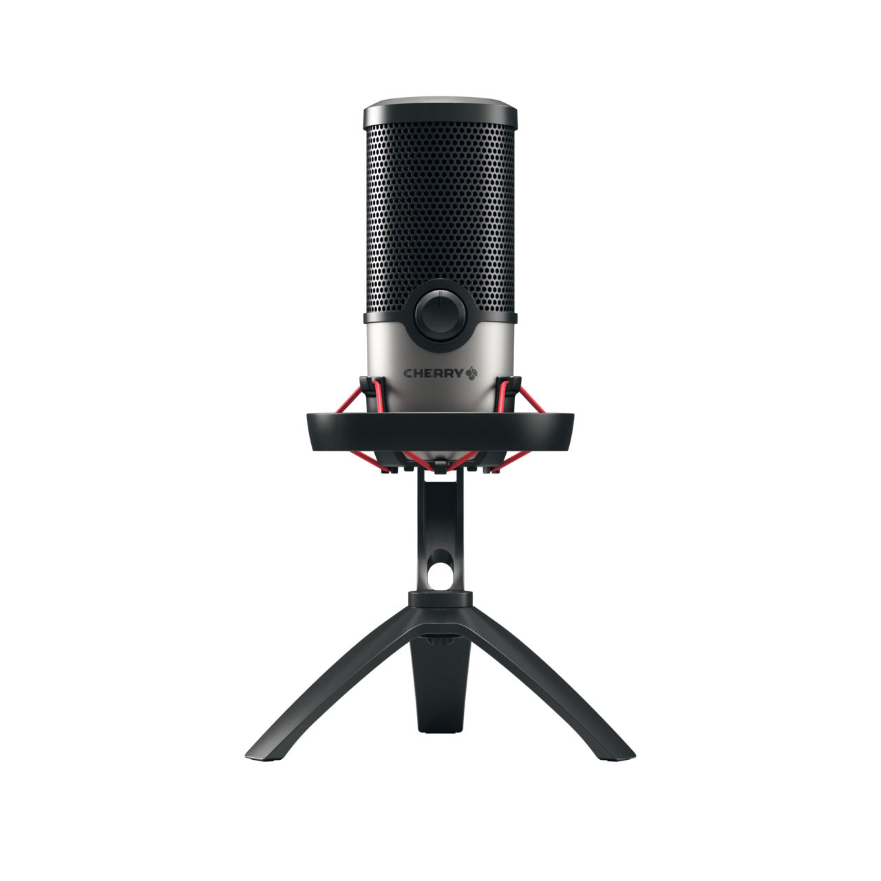 CHERRY UM 6.0 ADVANCED Tischmikrofon – USB, Kabelgebunden, Niere/Omnidirektional, 24 Bit/96 kHz