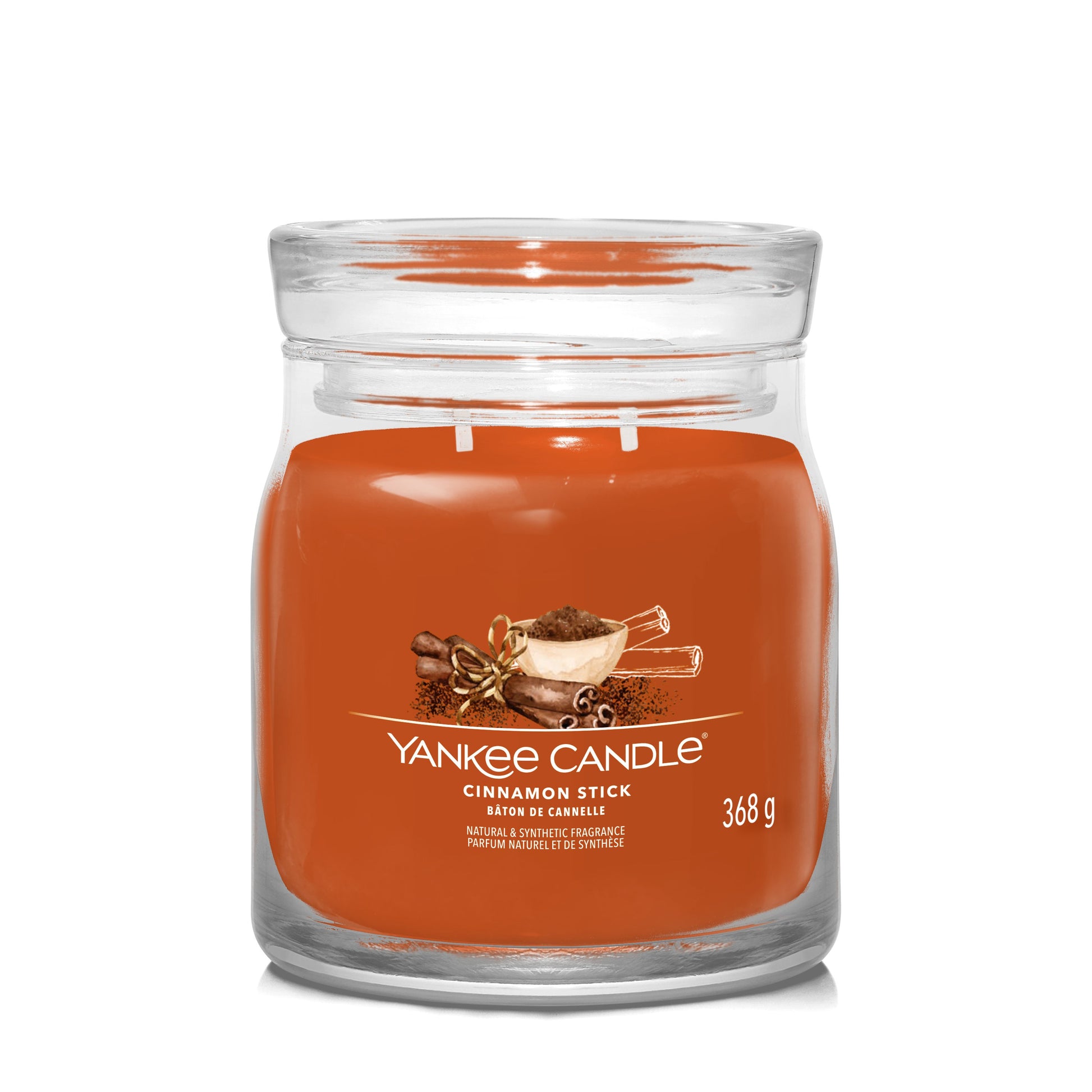 Yankee Candle Duftkerze – Cinnamon Stick – Ø 9 × 12 cm