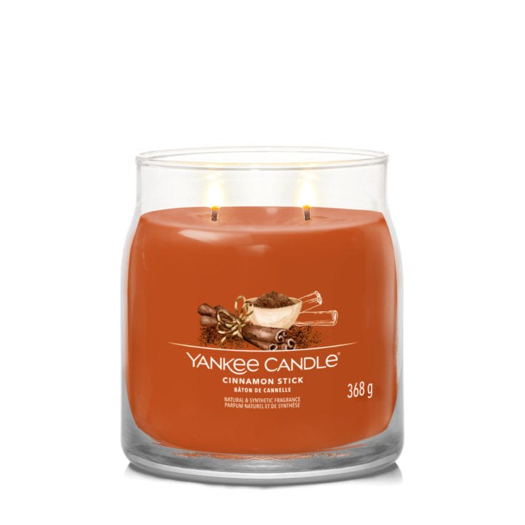 Yankee Candle Duftkerze – Cinnamon Stick – Ø 9 × 12 cm
