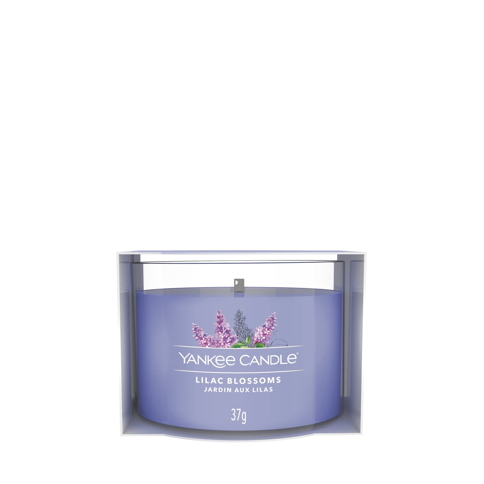 Yankee Candle Lilac Blossoms – Duftkerze, Votivkerze im Glas, 10 h