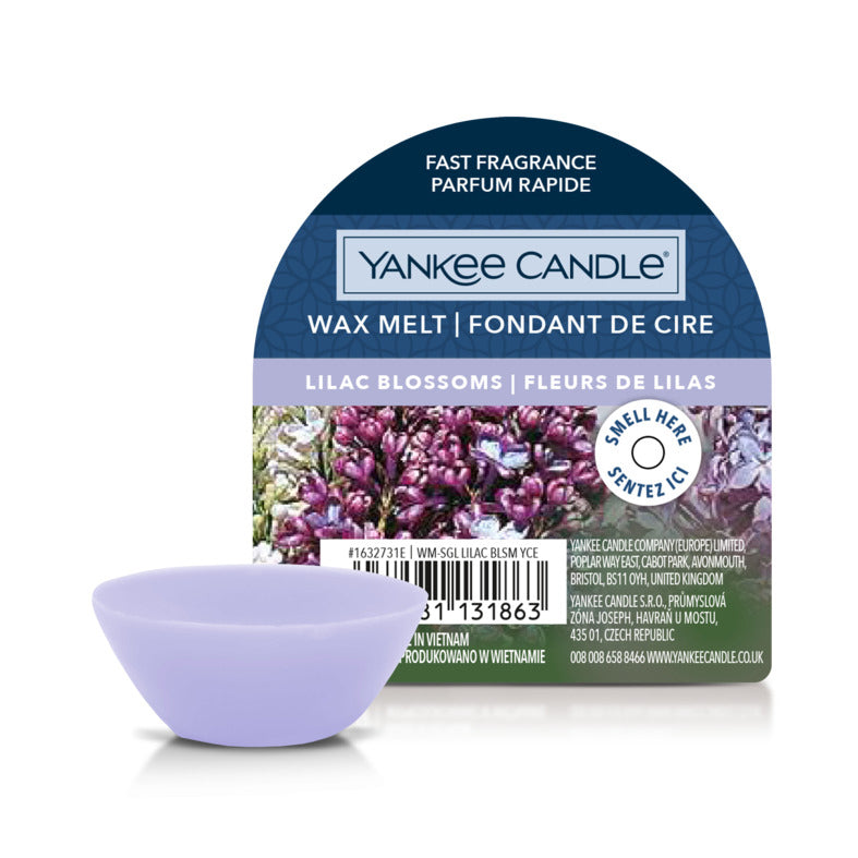 Yankee Candle Lilac Blossoms – Duftwachsplättchen, Ø 6,7 × 7,3 cm, 1 Stück