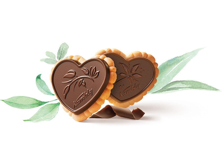 Kambly Petit Coeur Guetzli – Schokolade, bio, vegan – 80 g