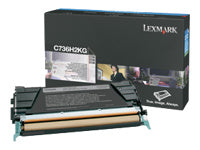 Lexmark Toner – schwarz, 12000 Seiten – für C736/X736/X738