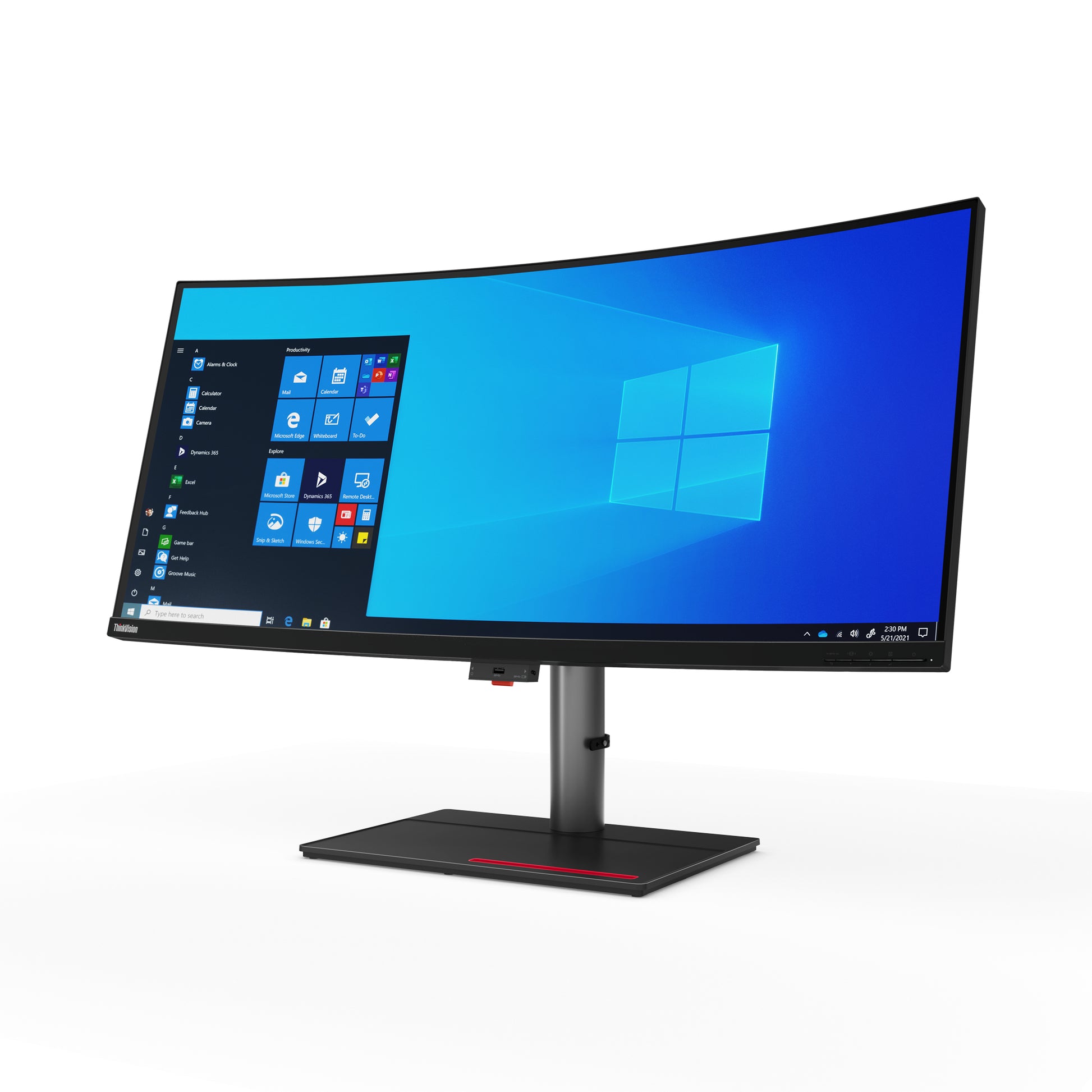 Lenovo ThinkVision – Monitor, 39,7" 5K WUHD (5120 × 2160), IPS, Thunderbolt 4, HDMI, DisplayPort, LAN