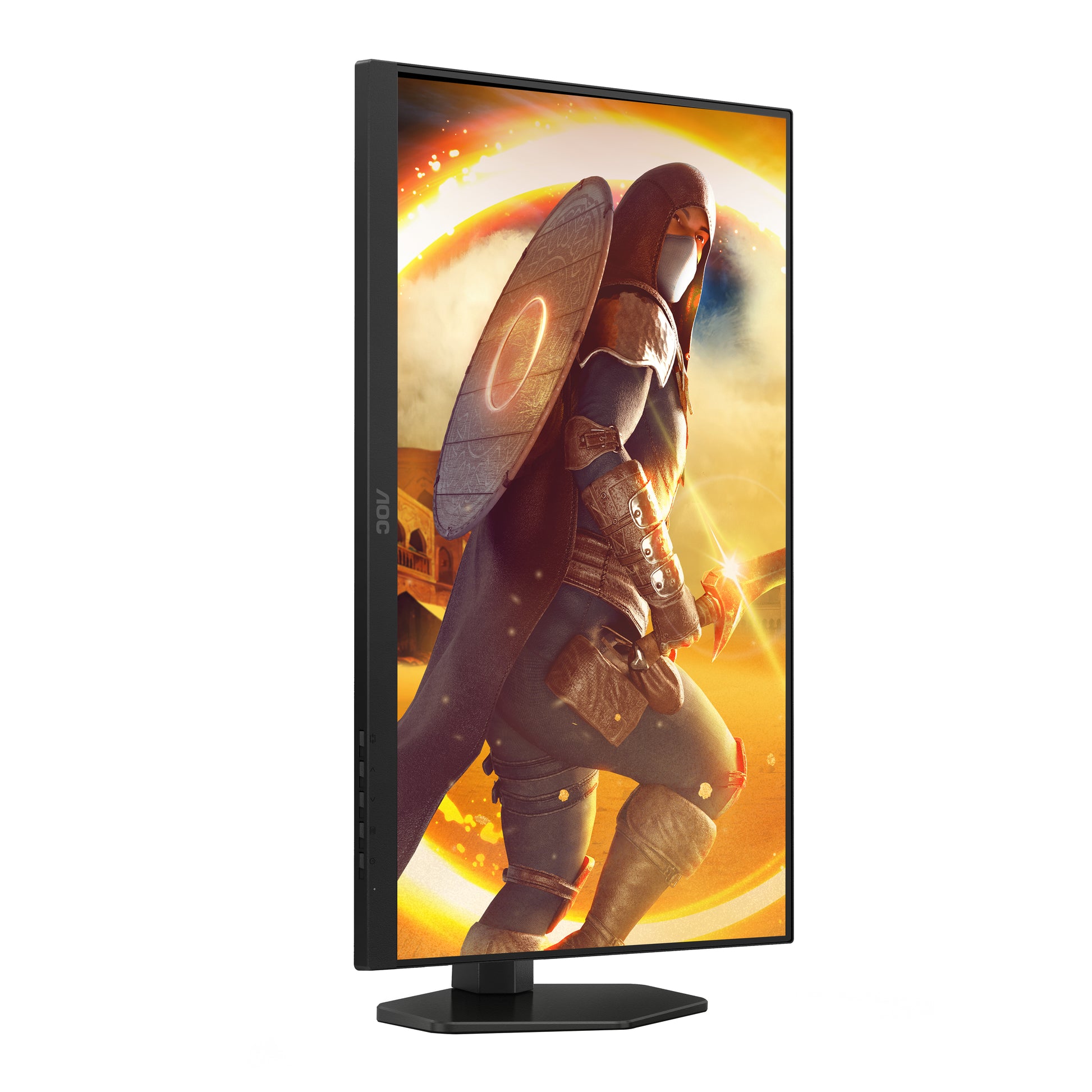 AOC Q27G4XF – Monitor, 27" WQHD (2560 × 1440), IPS, 180 Hz, 300 cd/m², Adaptive Sync, VESA 100 × 100, Schwarz