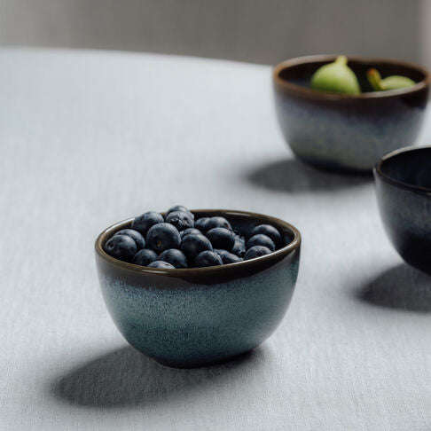 Villeroy & Boch Lave Glace Schalen-Set – Steingut, Türkis