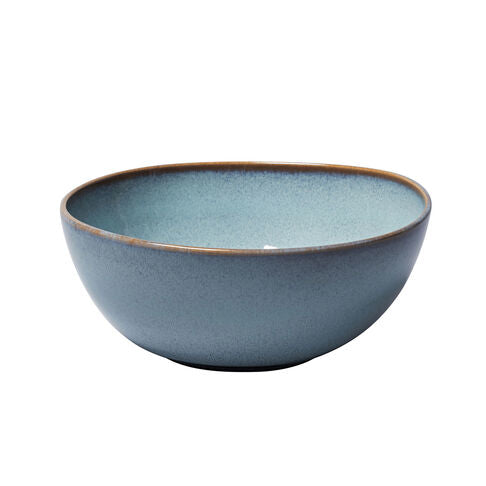 Villeroy & Boch Schüssel – 2,1 l, Steingut, Türkis, spülmaschinenfest, mikrowellenfest, 2 Stück