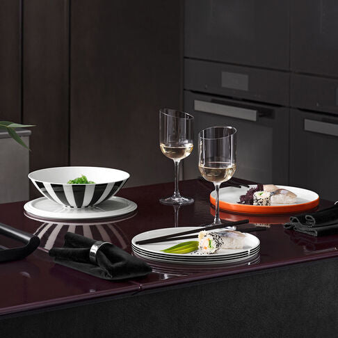 Villeroy & Boch Iconic Memphis Servierset – Porzellan, Mehrfarbig, Spülmaschinenfest, Mikrowellengeeignet