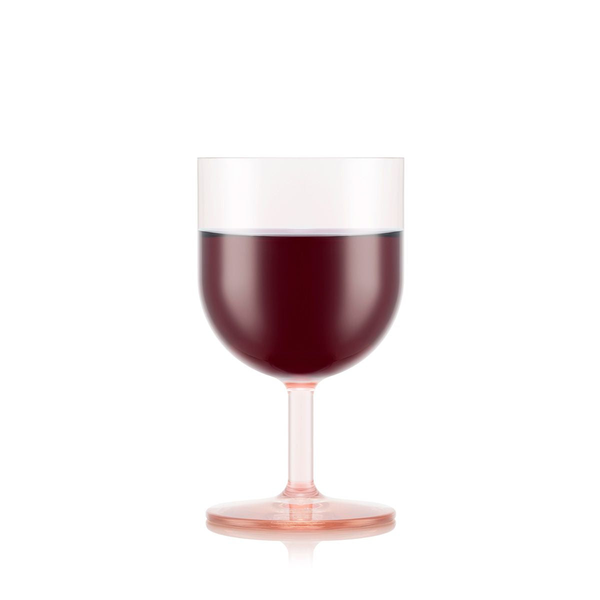 Bodum Rotweinglas OKTETT – 4er Set, 250 ml, H 14,0 cm, Kunststoff, spülmaschinenfest, BPA-frei