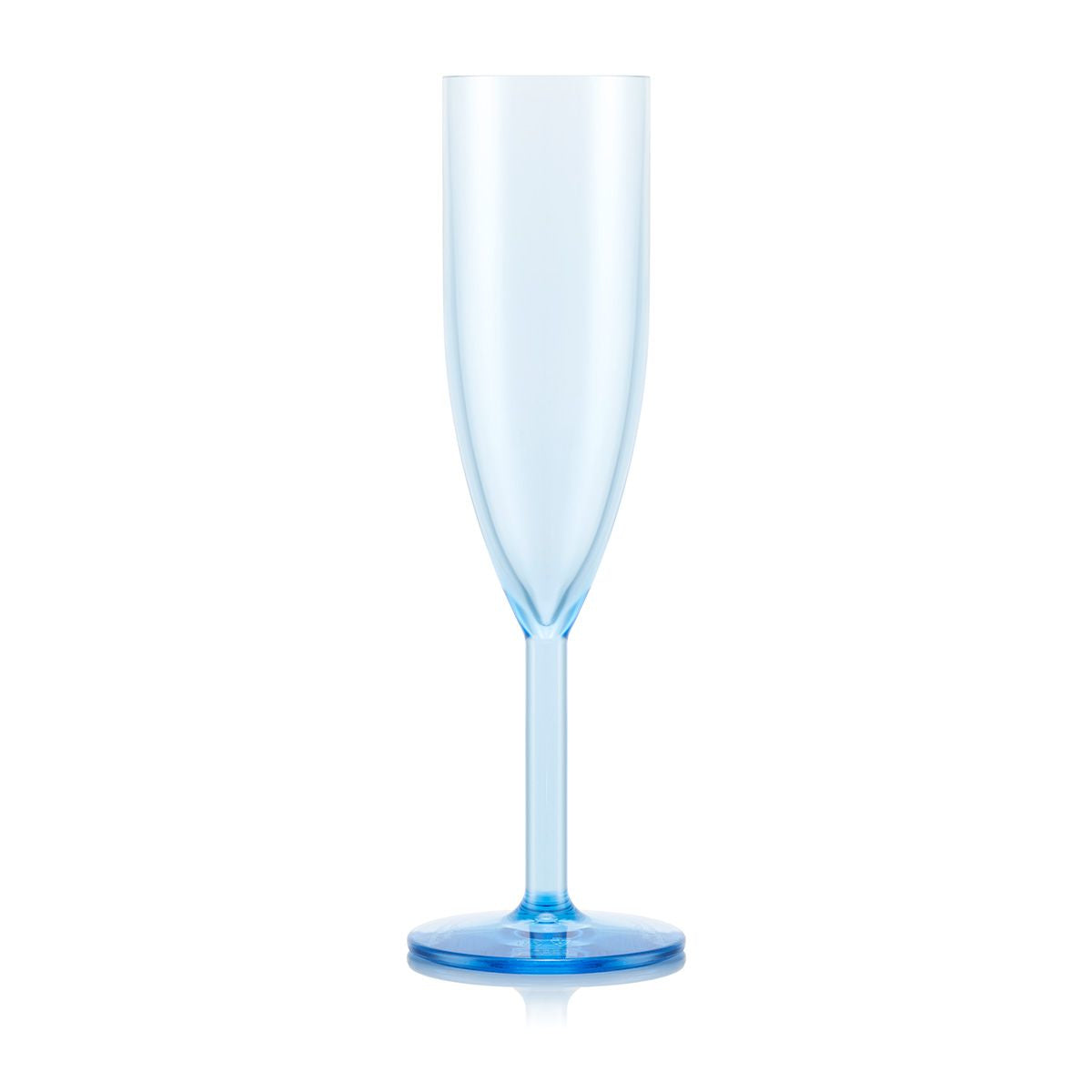 Bodum Champagnerflöte OKTETT – 4er Set, 120 ml, Ø 6,5 cm, H 20,9 cm, Kunststoff, spülmaschinenfest