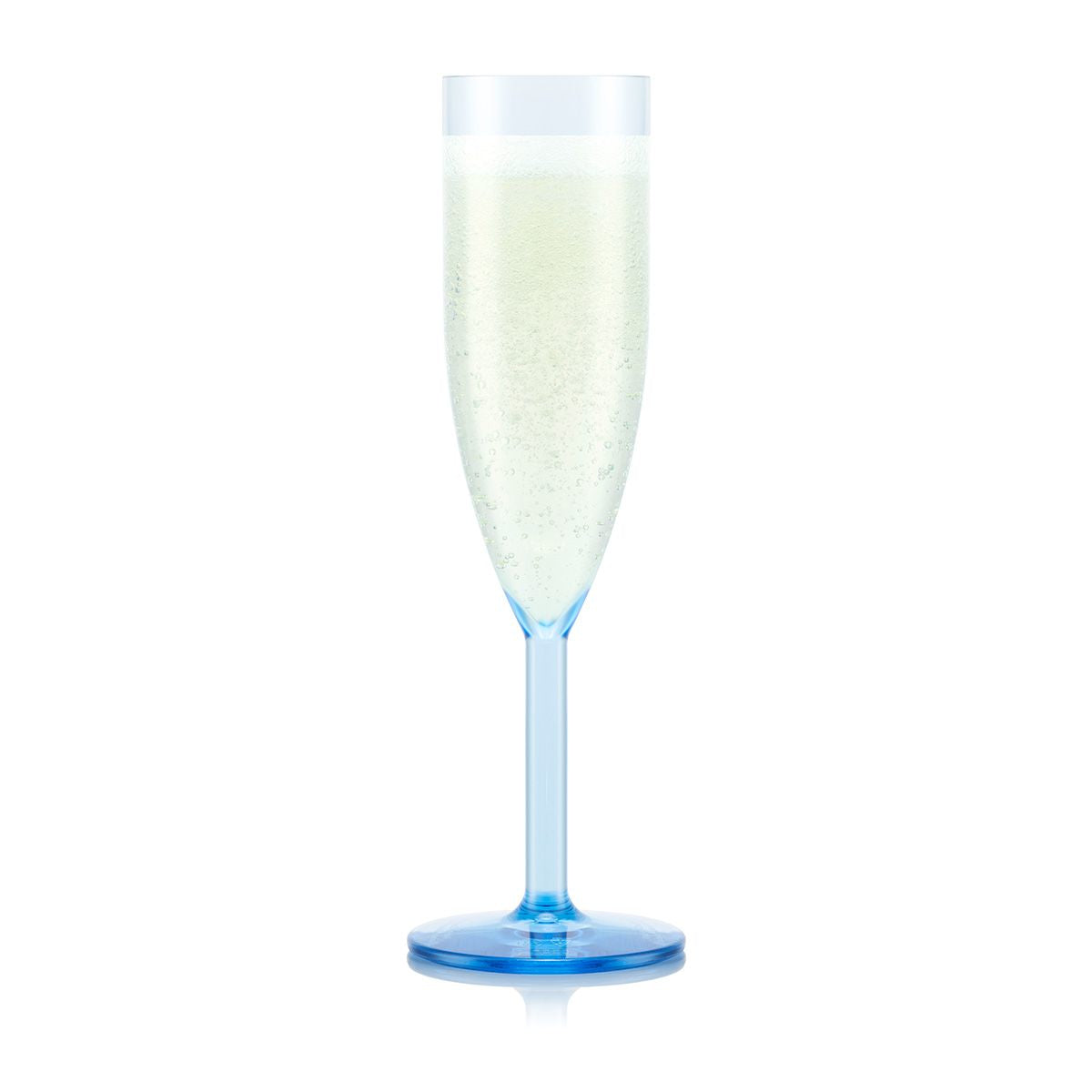 Bodum Champagnerflöte OKTETT – 4er Set, 120 ml, Ø 6,5 cm, H 20,9 cm, Kunststoff, spülmaschinenfest
