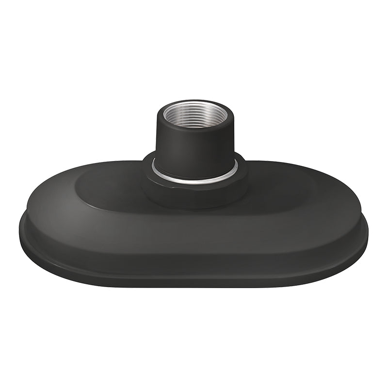 i-PRO Panasonic WV-QSR507F-B Montageplatte – für WV-S85702-F3L, WV-S85702-F3L1, WV-S85402-V2L und andere, schwarz