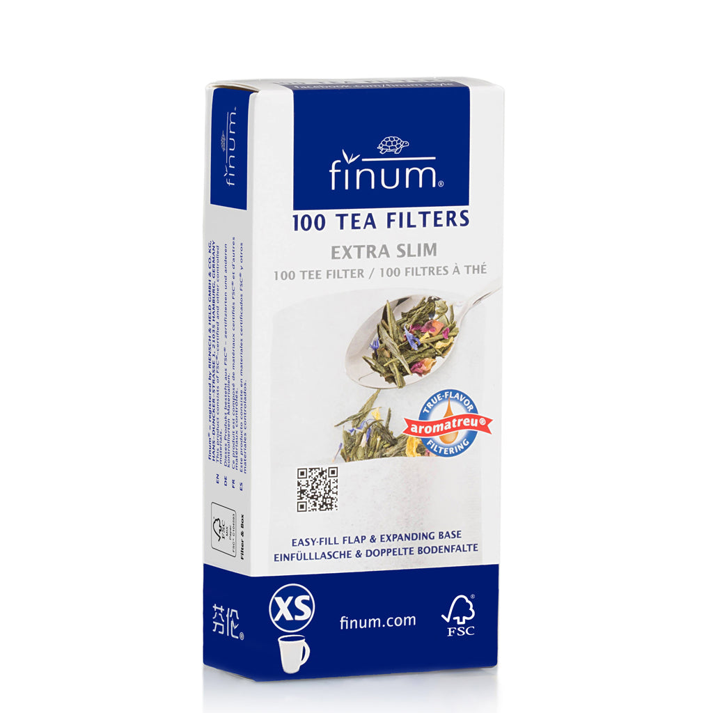 Finum Teefilter (Einweg) 6,0 × 13,0 cm, 100 Stk., Papier