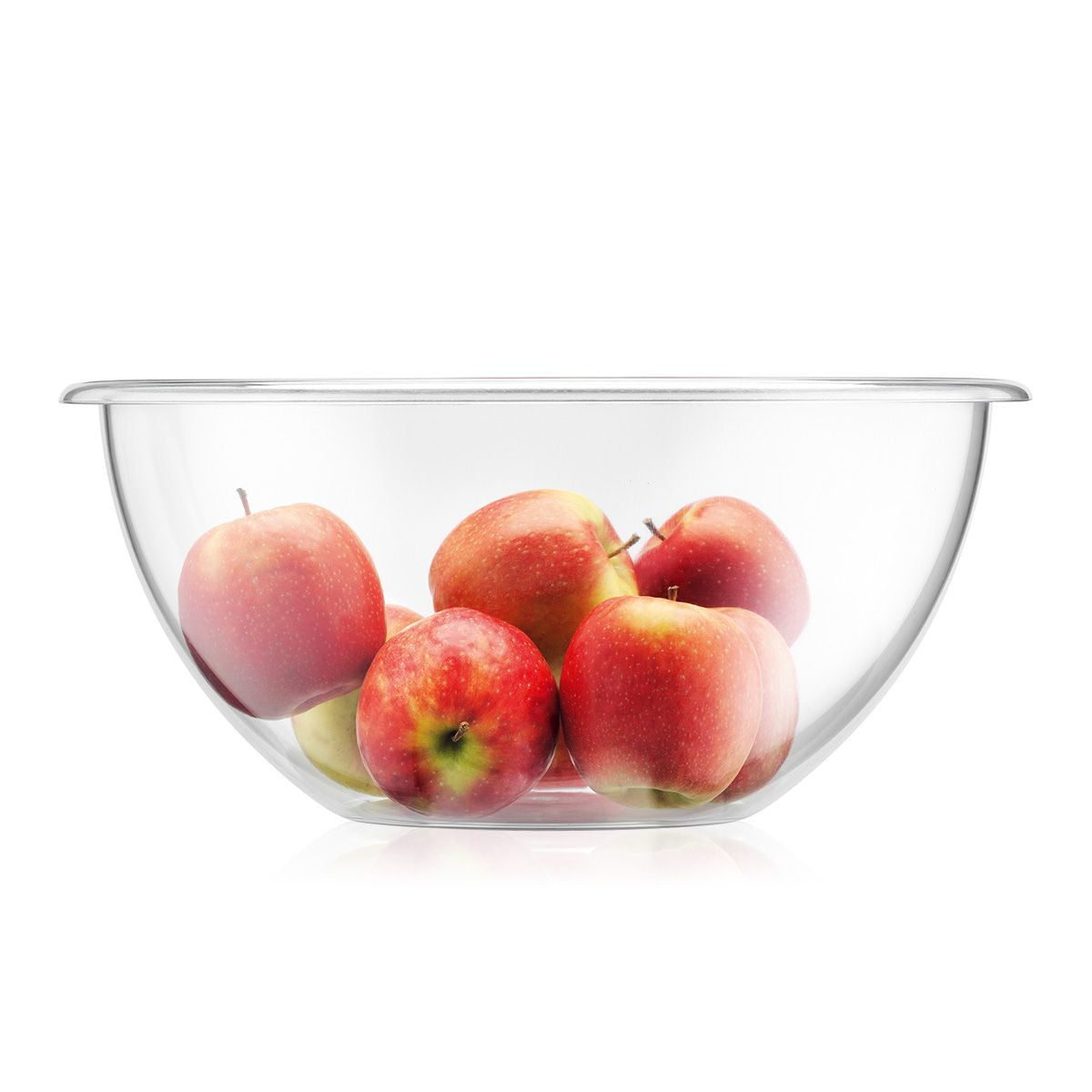 Bodum Salatschüssel BISTRO – 10 l, Ø 33 cm, Kunststoff, Transparent, spülmaschinenfest