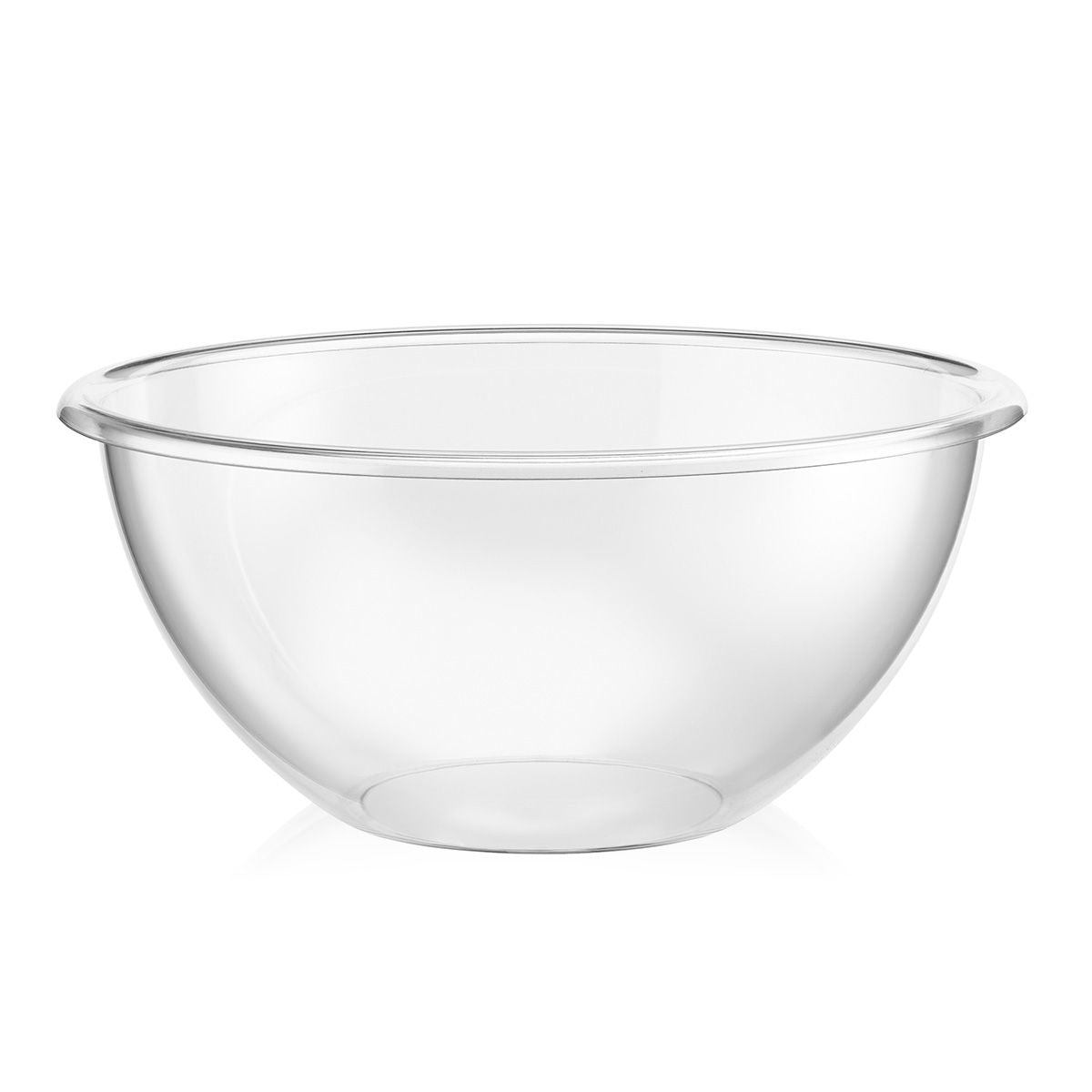 Bodum Salatschüssel BISTRO – 10 l, Ø 33 cm, Kunststoff, Transparent, spülmaschinenfest