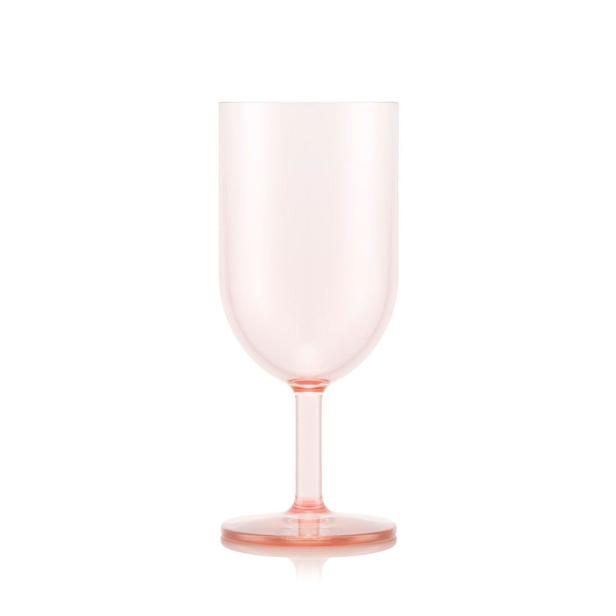 Bodum Weinglas OKTETT – 4er Set, 230 ml, H 16,2 cm, Kunststoff, Rosa, spülmaschinenfest, bruchfest