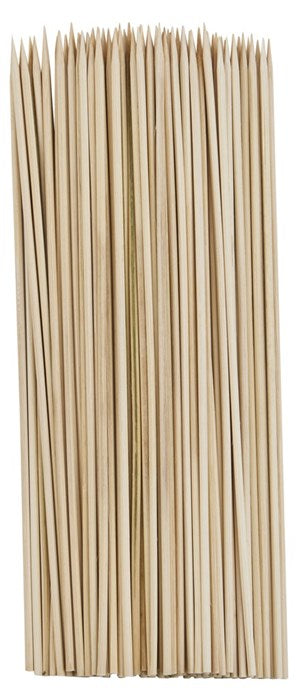 DANGRILL Bambus-Spiesse – 25 cm – Bambus – 100 Stk