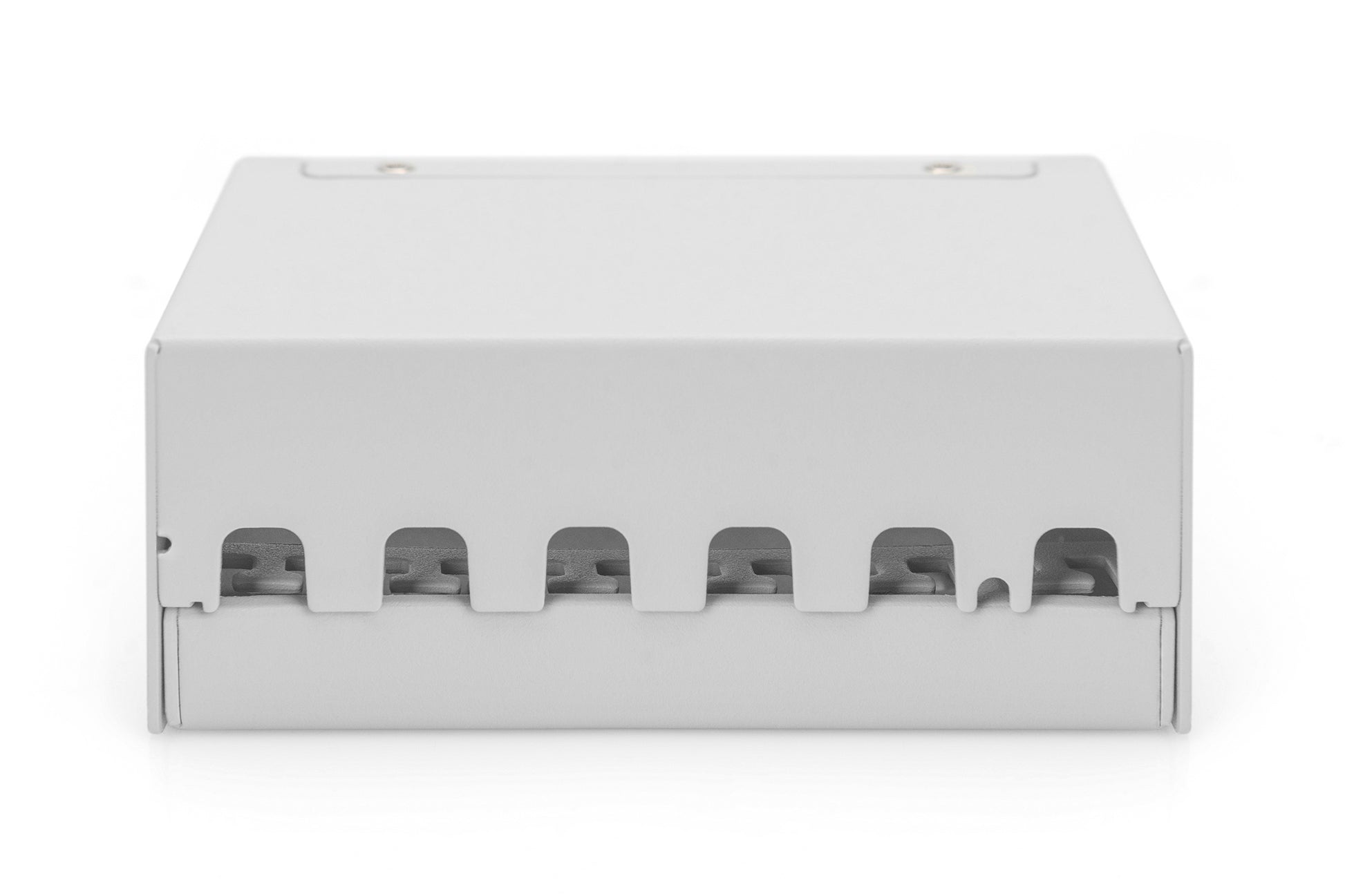 Digitus Patchpanel – 6-Port, geschirmt, Stahl, Wandmontage, Grau, 112×44×86 mm