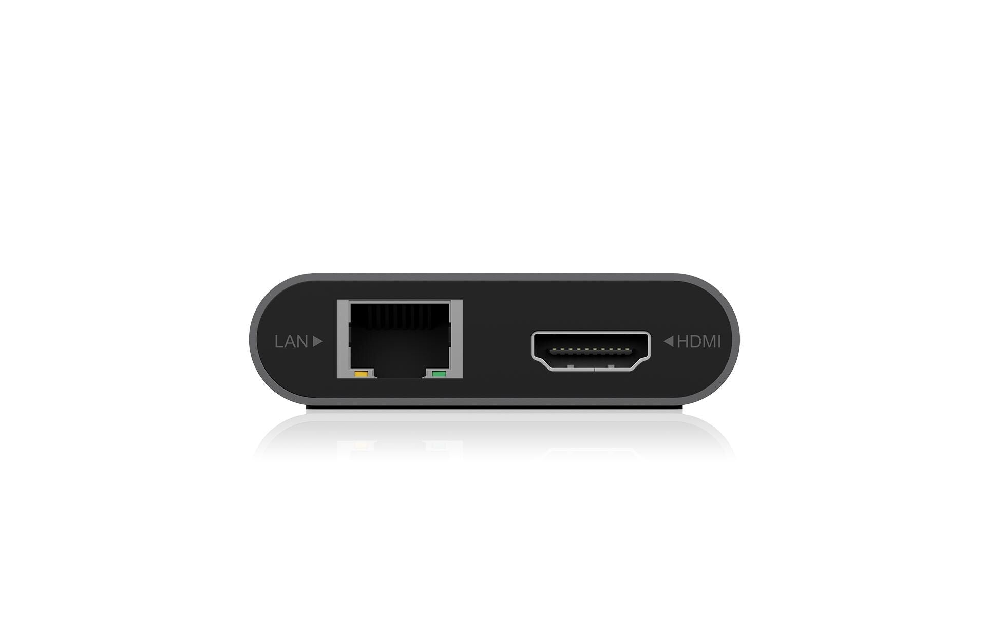 ICY BOX IB-DK4050-CPD Dockingstation – USB-C, 1× DP, 2× HDMI, 4× USB-A, 2× USB-C, 100 W PD, GbE, SD/microSD
