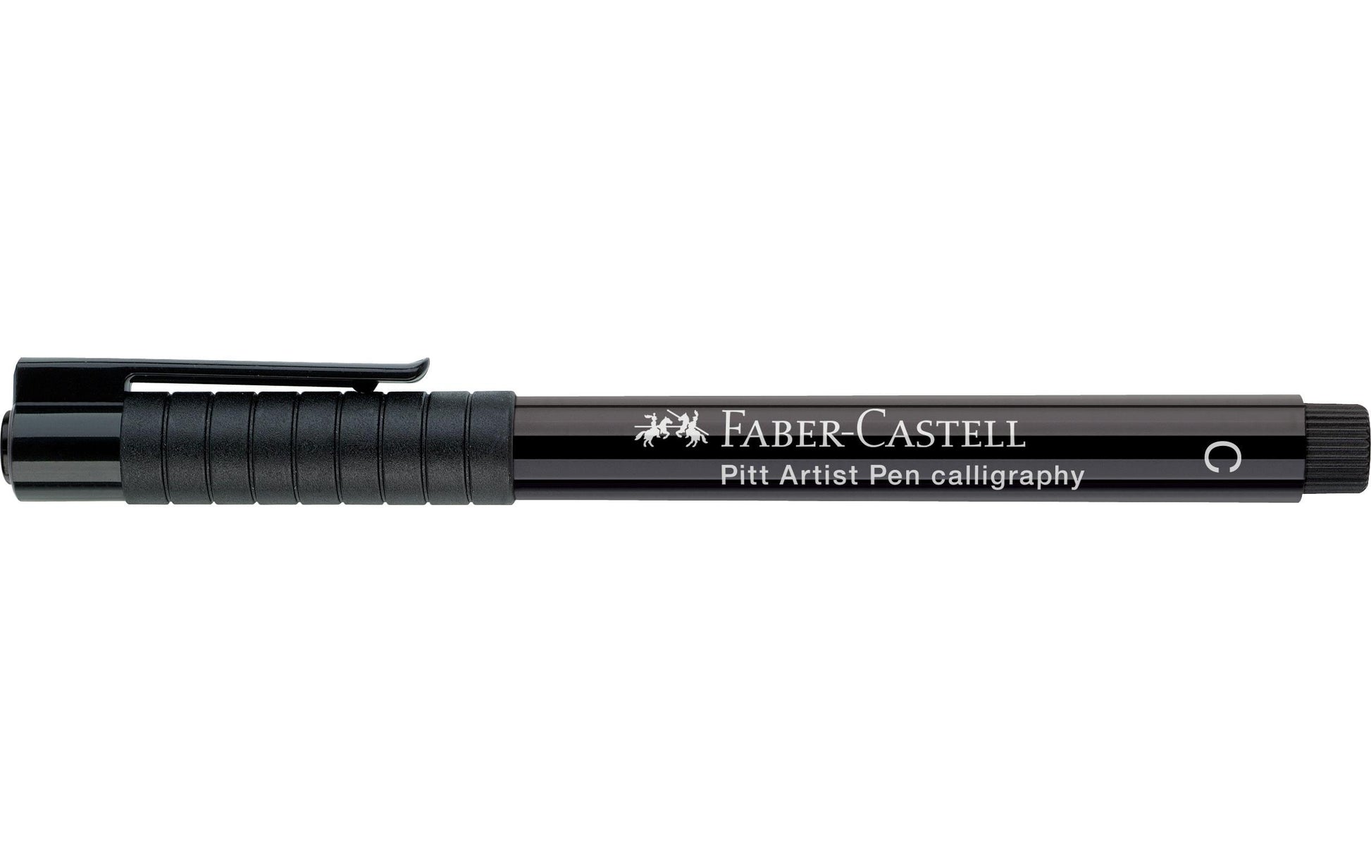 Faber-Castell PITT Kalligrafiestift – Kalligrafiespitze, 2,5 mm, wasserfest, schwarz