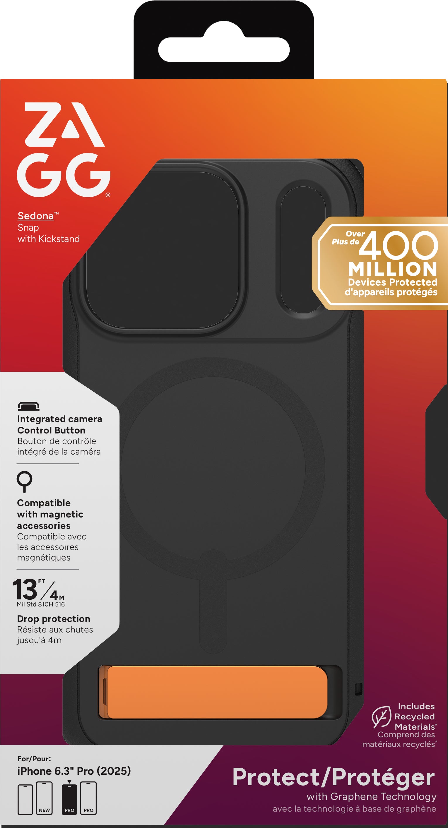 ZAGG Backcover Sedona Snap – für Apple iPhone 17 – Basin Flood