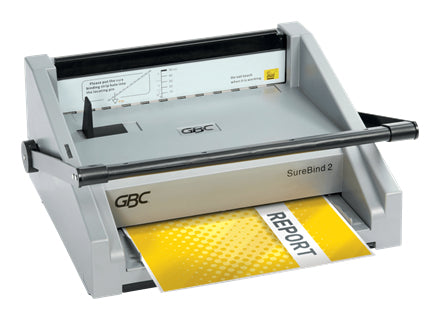 GBC SureBind 2 – Plastikbindegerät – manuell – stanzt 20 Blatt – bindet 500 Blatt – bis A4